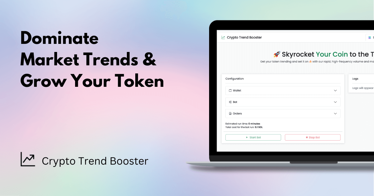 CryptoTrendBooster: The Ultimate Solana Volume Bot for Token Visibility